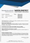 IMEON_NEO_EN50549_déclaration de conformité FR